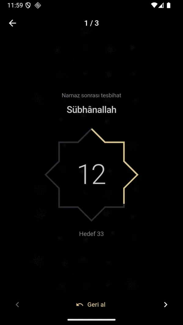 Vird kurmak — 5. adım